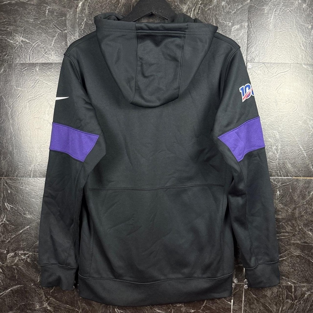 Nike Dri-Fit Ravens NFL Retro Tech Sportswear Hoodie Small - Picture 2 of 5